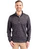 Cutter & Buck Traverse Stretch Eco Camo Print Quarter Zip Mens Pullover