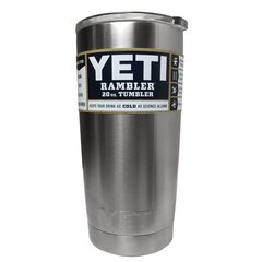 YETI 20 OZ Rambler Stainless Steel Vacuum Insulated Tumblers w/ Lid